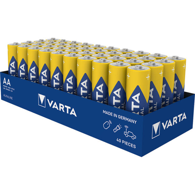 Varta Industrial Pro AA Mignon LR6 Alkaline Batterien 4006 im 40er-Karton