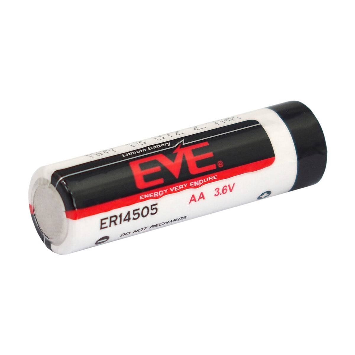 EVE ER14505 Lithium Batterie AA 3,6V liegend
