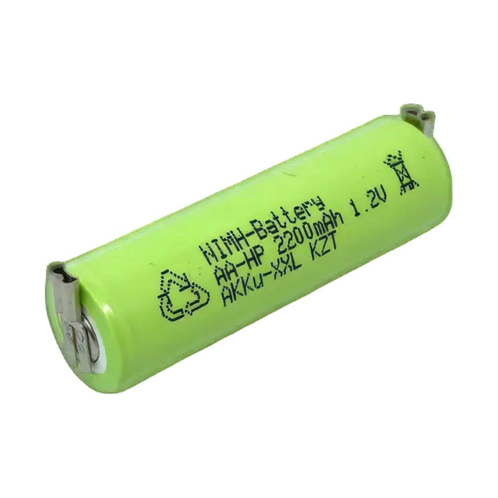 Akku passend für Moser Ermila Genio 1565 und ChroMini 1591, 1,2V 2200mAh NiMH mit Steckanschluss