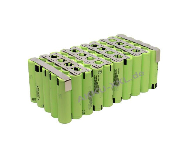 Li-ion 18650 Panasonic Akkupack 10S5P 36V 145000mAh 14,5Ah NCR18650PF