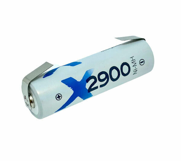 Xcell AA Mignon Akku 1.2V 2900mAh mit Lötfahne U-Form