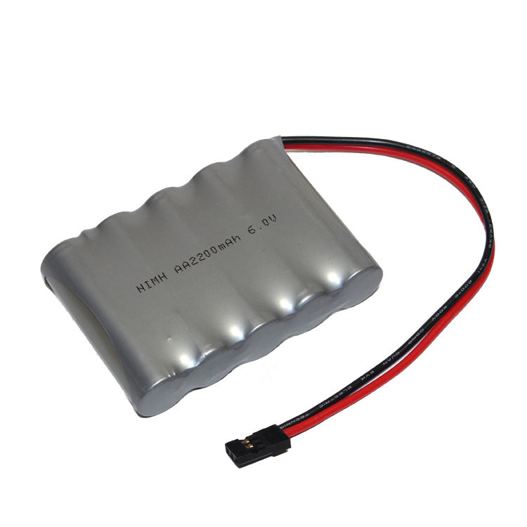 Empfängerakku Flach 6V AA 2200mAH NIMH F1x5 Graupner Stecker