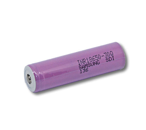 Samsung 18650 30Q Liion Einzelzelle 3,6V 3000mAh Button Top
