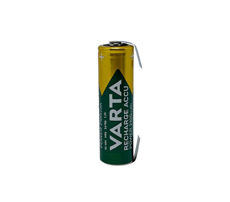 Varta Ready2use R6 AA Ni-MH Mignon Akku 1.2V 2100mAh mit Lötfahne U-Form