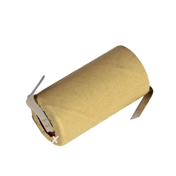 Akku Einzelzelle Sub-C NIMH 1.2V 2400mAh Pappmantel Lötfahne Z-Form