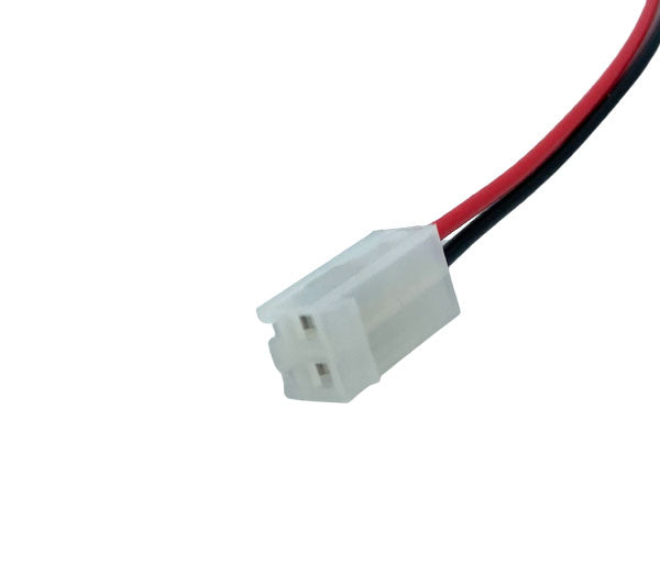 Notleuchtenakku für Elubat 275602 NiCd 2,4V 1800mAh L1x2 Sub-C 200mm Kabel