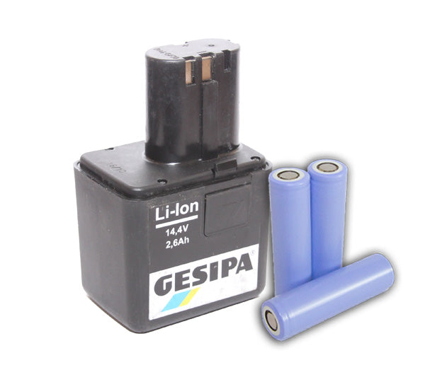 Gesipa AccuBird 14,4V 7251049 Akkuzellentausch (Reparatur)