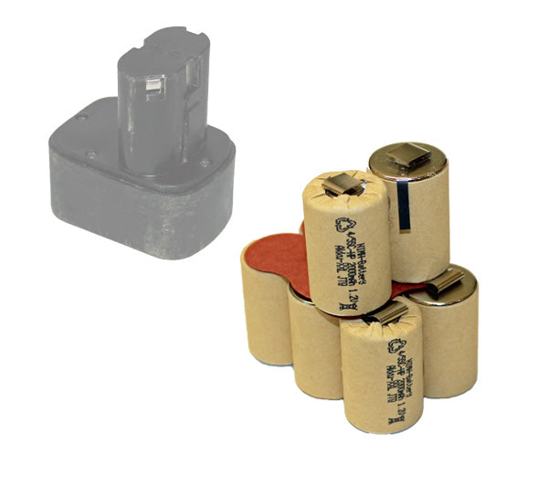 Akkupack f. Klauke Ram1 Ram2 9,6V Selbsteinbau