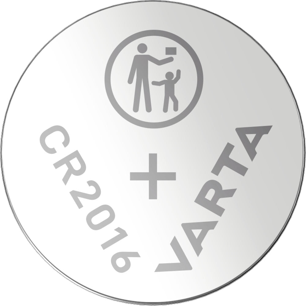 Varta CR2016 Lithium Knopfzelle 3V Nahaufnahme
