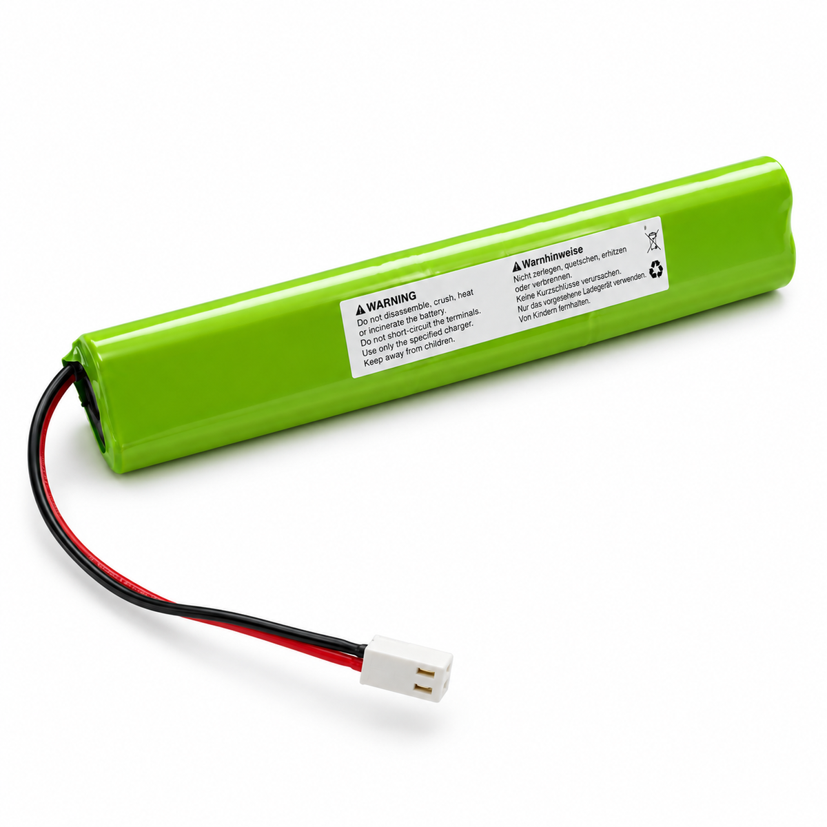 Akku 10,8V 2,1Ah NiMH mit Stecker für Velux Rollladen und Solarfenster, Ersatz für 946933 / 946930