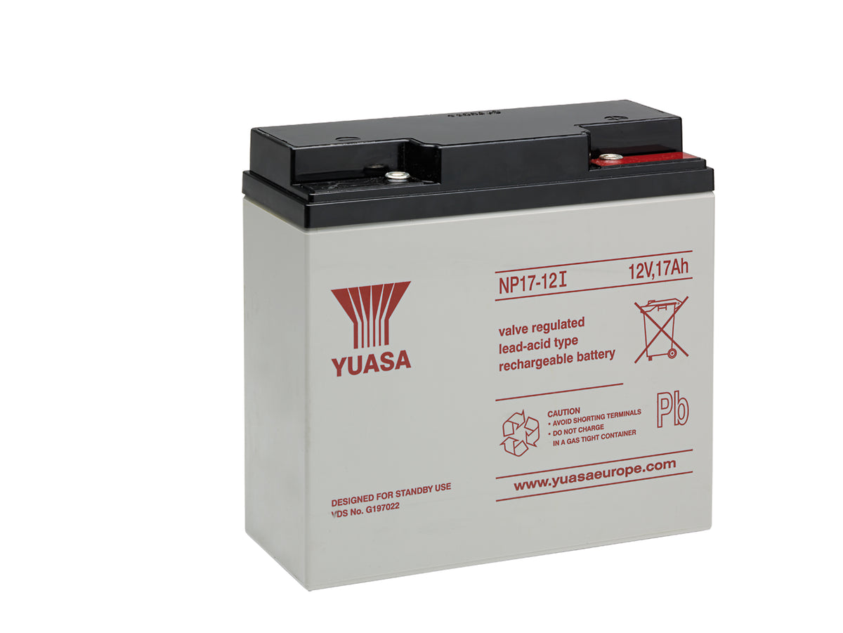 Yuasa NP17-12I Blei-Akku 12V 17Ah AGM mit M5-Schraubanschluss
