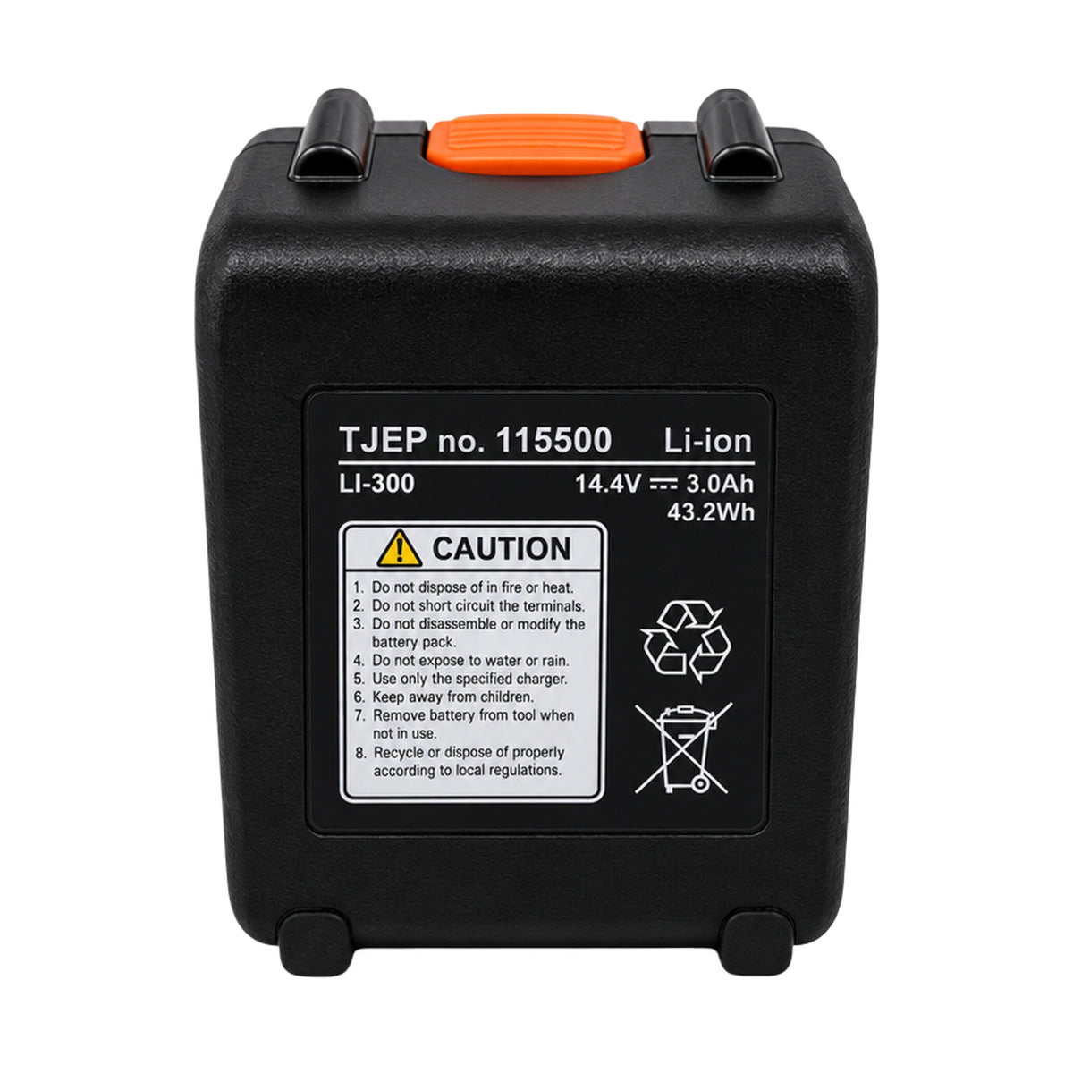TJEP 14,4V Li-Ion-Akku der Bindemaschine RE-BAR XP für den Zellentausch