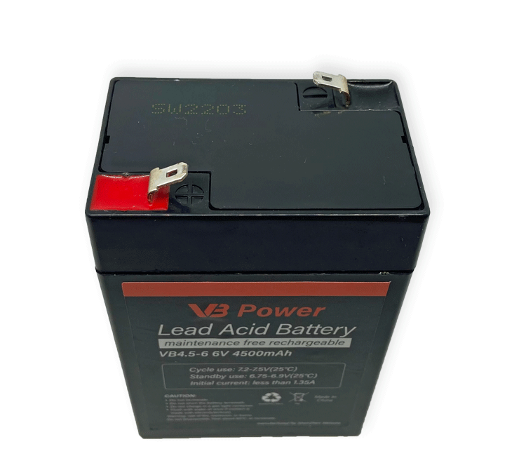 Akku 6V 4,5AH Blei Gel AGM Batterie für USV UPS LC-R064R5P uvm. 4AH 5AH