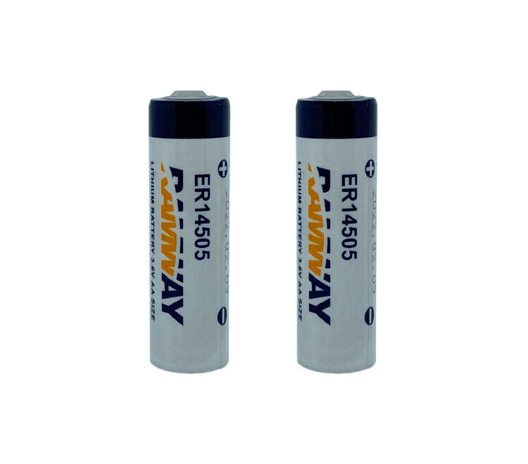 2x Lithium Batterie 3,6V LS14500 / AA / Li-SOCL2 Batterien LS14505