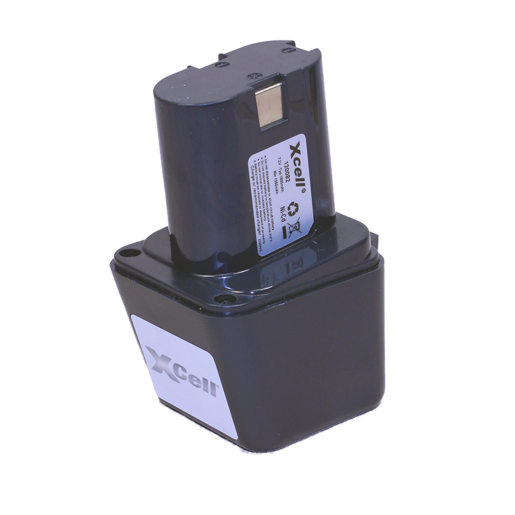 Akku für Bosch GBM, GSR, PSR, 2607300001, 7,2V 2000mAh NIMH