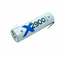Xcell  AA Mignon Akku 1.2V 2900mAh mit Lötfahne Z-Form