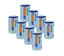 8x Lithium Batterie 3,6V LS14250 / 1/2AA / Li-SOCL2 Batterien LS14250