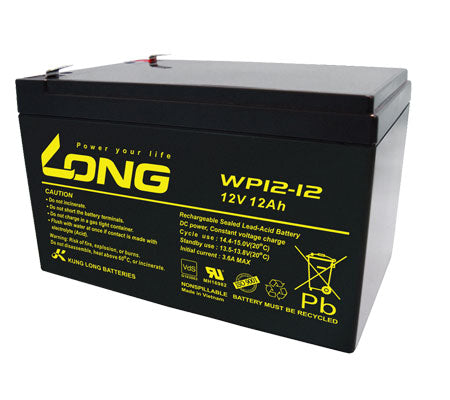 Long 12V / 12Ah Blei-Akku WP12-12-MN