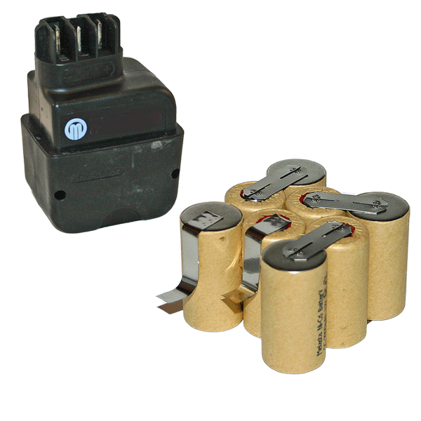Akku für Metabo 9,6V ABE, BEAT, 630070 , 630072 , 631721