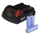 Milwaukee M18 B 4932 3526 67 / 1,5AH / 18V Liion Akkuzellentausch (Reparatur)