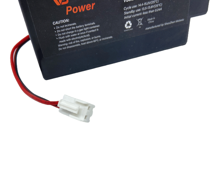 Akku 12V 0,8AH Blei Gel AGM Batterie für Rolladensteuerung JST-Stecker uvm.