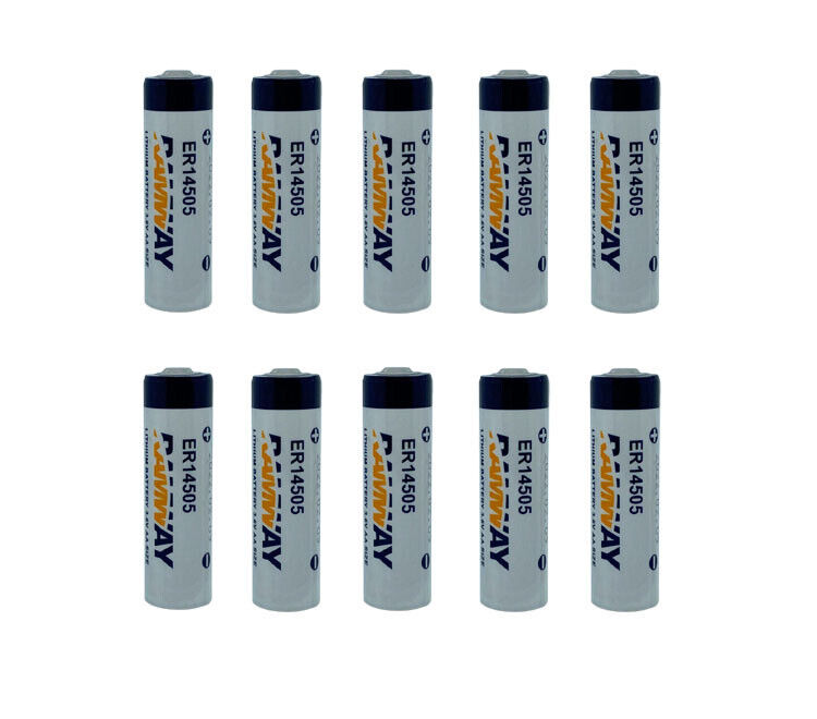 10x Lithium Batterie 3,6V LS14500 / AA / Li-SOCL2 Batterien LS14505
