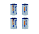 4x Lithium Batterie 3,6V LS14250 / 1/2AA / Li-SOCL2 Batterien LS14250