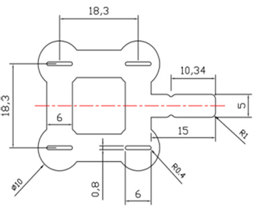 10 Stück Lötfahnen Lötbrücken Akkuverbinder für 4 x 18650 2x2
