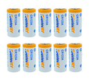 10x CR123 3V Lithium Batterie Fotobatterie CR123A Photobatterie